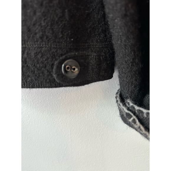 Black Ruby Rd Jacket Wool with Buttons Women's Small Jacket - Picture 8 of 8